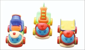 Grab the Unbreakable 4-Piece Vehicle Toy Set for Kids!