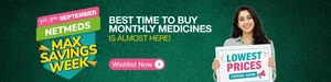 Grab Up to 80% Off in Netmeds September Max Savings Week!