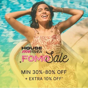 Shop Nykaa Fashion FOMO Sale: Up to 80% Off + Extra 10% Off!