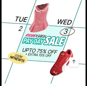 Massive Savings! Up to 75% Off + Extra 15% with Code NFNEW15