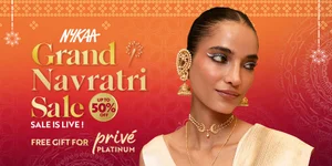 Nykaa Grand Navratri Sale: Up to 50% Off + Free Gift for Privé Users!