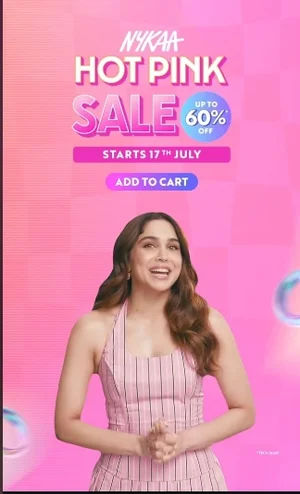 Get Ready for Nykaa's Hot Pink Sale – Up to 60% OFF Starts July 17!