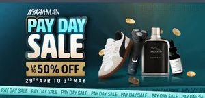 Grab Up to 75% OFF at Nykaa Man Payday Sale!