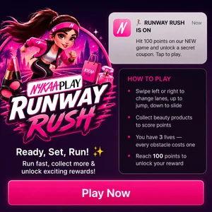 Join Nykaa's Runway Rush & Win Amazing Rewards!