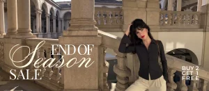 End of Season Sale: Buy 2 Get 1 Free on Fashion!