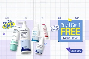 PAYDAY SALE: Buy 1 Get 1 Free + 2 Extra Free Products!