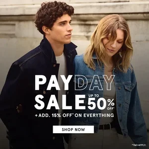 Grab Up to 50% OFF + Extra 15% Off at Pepe Jeans!