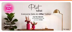 Get Rs 500 Off on Orders Over Rs 750 at Pepperfry!