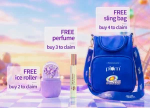 Grab 4 Plums & Score a Free Sling Bag!