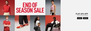 Grab 40% Off PUMA End of Season Sale + Extra 5% Online Payment Discount!
