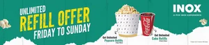 Unlimited Popcorn & Drink Refills at PVR INOX - Enjoy All Weekend!