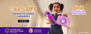 Grab Up to 65% Off Back to School + Free Shipping!
