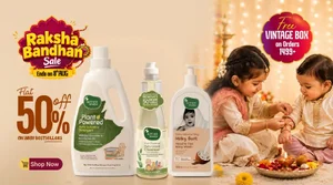 Celebrate Raksha Bandhan: 50% Off + Free Vintage Box on ₹1499+!