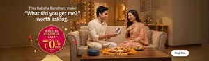 Celebrate Raksha Bandhan: Up to 70% Off + Instant Bank Discounts!