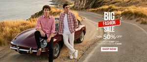 Raymond Fashion Sale: 50% Off + Flat ₹200 on ₹2000 Purchase!
