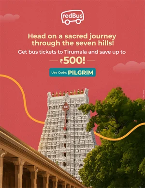 Save Up to ₹500 on Bus Tickets with Code: PILGRIM!