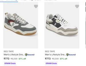 Grab Redtape Sneakers for Ultimate Comfort!