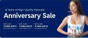 Celebrate Re'equil's 8th Anniversary: Save Up to 33% + Free Gifts!