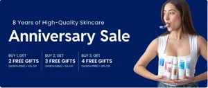 Celebrate with 8th Anniversary Sale: Buy 1, Get Up to 4 Free!