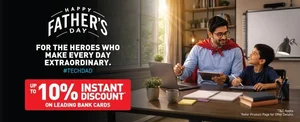 Celebrate Father's Day: Get Up to 10% Off with Bank Cards!