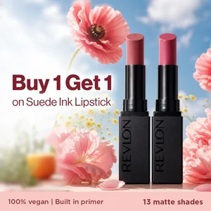 Get 1 Free! Revlon Suede Ink Lipstick Offer
