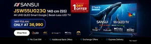 1-Day Weekend Sale: Save Big on Sansui, Sharp & LLOYD TVs!