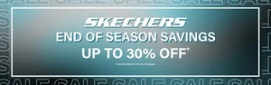 Grab Up to 30% Off in Skechers End of Season Sale!