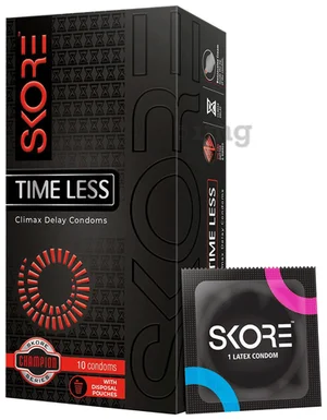 Save on Skore Climax Delay Condoms - 10 Pack for Just ₹137!