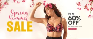 Spring Summer Sale: Up to 60% Off on Lingerie & Activewear!