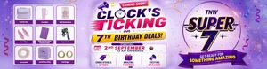Celebrate Big with Super 7 Birthday Sale: Freebies & Giveaways!