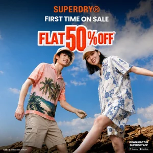 Superdry First Time Sale: Get 50% + Extra 10% Off Now!