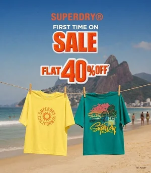 Grab 40% OFF on Superdry Sports - Limited Time Offer!