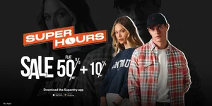 Unlock 50% + Extra 10% Off During Super Hours Sale!