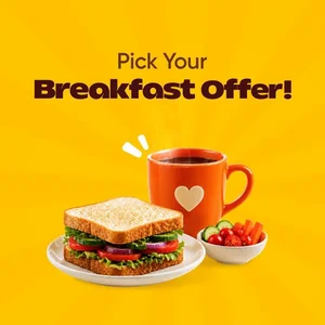 Up to ₹100 OFF on Breakfast with Swiggy's Offer!