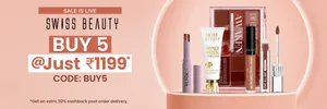 Grab 5 Swiss Beauty Products for Just ₹1199!
