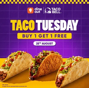 Savor the Savings: Buy 1 Get 1 Free at Taco Bell!