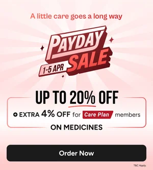 Payday Sale: Up to 20% Off + Extra 4% for Care Plan Members!