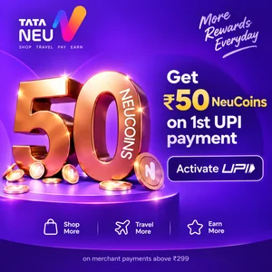 Claim ₹50 NeuCoins on Your First UPI Payment!
