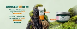 Unlock Free Vitamin Creams with Your Purchase at The Body Shop!