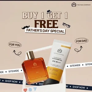 Buy 1 Get 1 Free at The Man Company - Father's Day Sale!