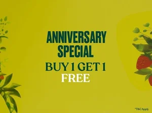 Buy 1 Get 1 FREE on Beauty Essentials - Anniversary Special!