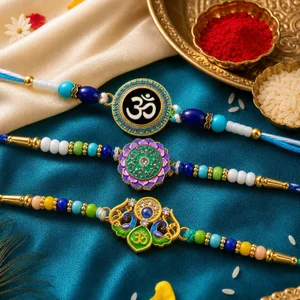 Celebrate with Traditional Rakhi Set at Just ₹39!