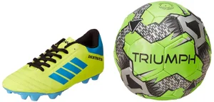 Score Big! Triumph Football & Gowin Shoes Combo Pack