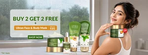 Buy 2 Get 2+ FREE Ubtan Masks + Extra 5% Off on Prepaid Orders!