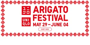 Grab Up to 40% Off at Uniqlo's Arigato Festival!