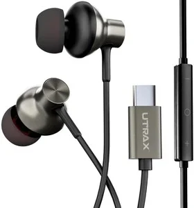 Grab UTRAX Type-C Wired Earphones with Mic Now!