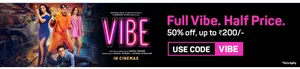 50% Off Weekend Tickets for VIBE Movie!