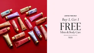 Buy 1 Get 1 Free on Mists & Lotions at Victoria's Secret!