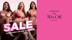 Victoria's Secret Semi-Annual Sale: Min 50% Off + Extra 10% Off!
