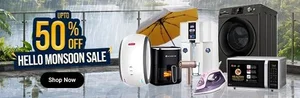 Hello Monsoon Sale: Enjoy Up to 50% Off at Vijay Sales!